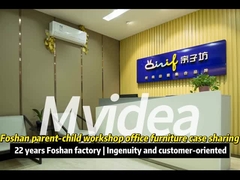 Современный дизайн простой моды аномальный стол на шесть мест офисная мебель