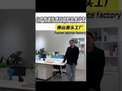 Офисный стол для 4 человек Простой и современный перегородка с шкафчиком для хранения Поддержка настройки