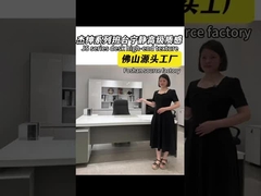 Белокрасочный стол с прикрепленным шкафом, рабочий стол босса, легкий роскошный одноместный офис