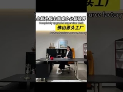 Деловой стол, стильный стол начальника-начальника с шкафом, большой рабочий стол, компьютерный стол