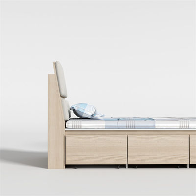 Support customization 2000 X 1200 X 960mm Apartment Furniture Student Bunk Bed School Dormitory With Desk Bed