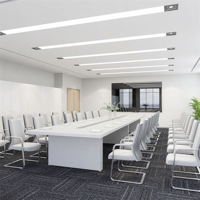Modern Office Furniture Conference Table White Color Support customization