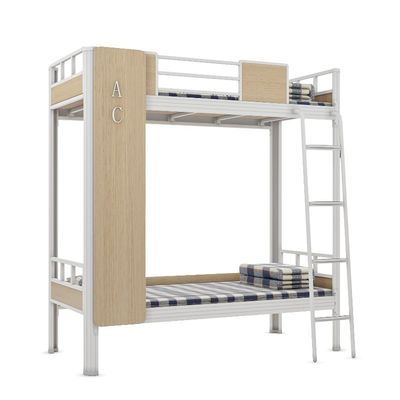 Apartment School Steel Dormitory Bunk Bed from Myidea Black White Grey Support customization