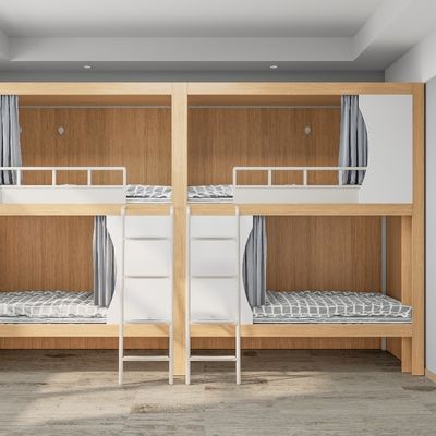 Non Human Damage Guarantee High Stability Capsule Hotel Bed Support customization
