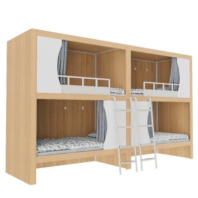 Non Human Damage Guarantee High Stability Capsule Hotel Bed Support customization