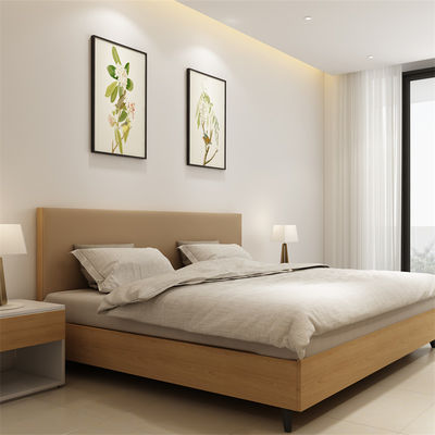 Student Apartment Bed With Desk For Apartment Furniture Support customization