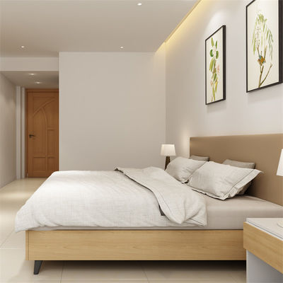 Student Apartment Bed With Desk For Apartment Furniture Support customization