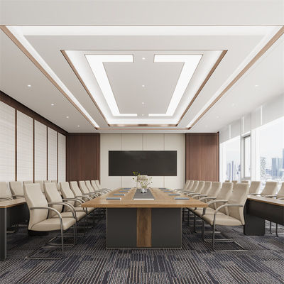 Modern And Stylish Office Meeting Table Made In Foshan Factory Myidea With E0 MFC Material Support customization