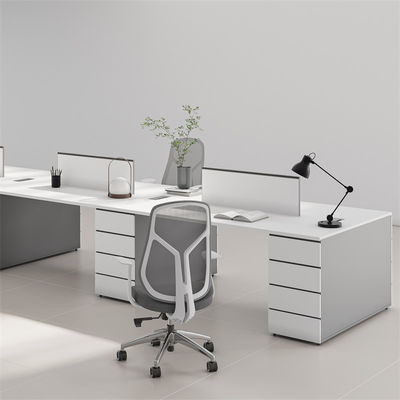 Sturdy Two Tone Metal Frame Modern customization Office Desk For Heavy Load Capacity