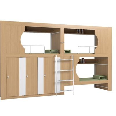 Backpacker Hostel Sleeping Pod Capsule Bed Sleep Box Hostel Hotel Bunk Bed Support customization