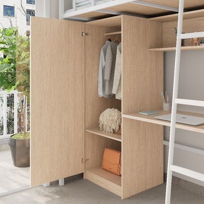 4000 X 900 X 2120mm Adult Metal Frame Bunk Beds With Desk Support customization