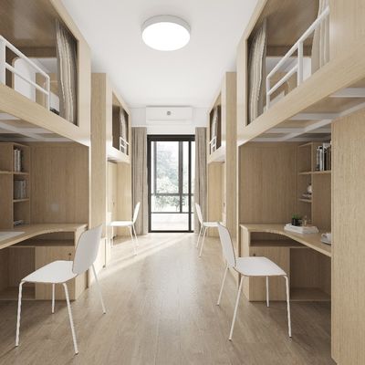 Modern Bedroom Furniture Bunk Bed Children Beds With Stairs And Storage Layers Support customization