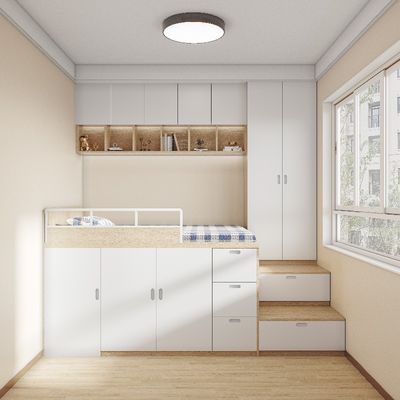 Loft House Treehouse Build Your Own Bunk Bed With Slide Out Bed Support customization