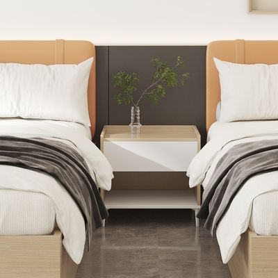 Support customization，Beautiful, atmospheric, and highly stable apartment furniture bedside table
