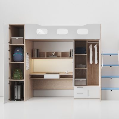 Practical and durable, Support customization super-safe bed from myidea  under the table modern student apartment bed
