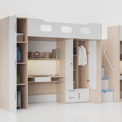 Practical and durable, Support customization super-safe bed from myidea  under the table modern student apartment bed