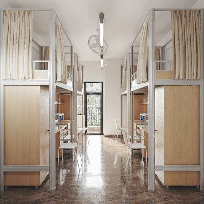 Space utilization and security strong double bed under the table apartment bed Support customization