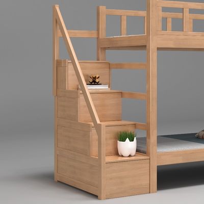 Support customization Multi-functional and strong security Stylish Capsule Bunk Bed with Stairs for Modern Living Spaces