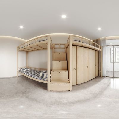 China Manufacturer Capsule Bunk Bed customization For Hostel Inbox Large Space Utilization Capsule Bunk Bed With Stairs