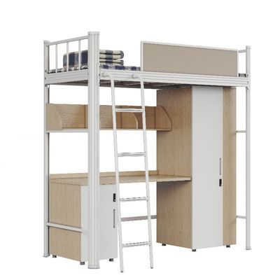 Strong security, large storage space, Support customization beautiful and practical student apartment bed made in  Myidea