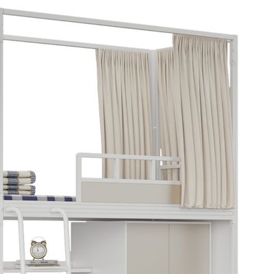Beautiful and practical, with bed curtain and bed curtain frame single student apartment bed from Myidea