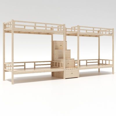 Sturdy and Comfortable Dormitory Bunk Bed for Student Accommodation Support customization