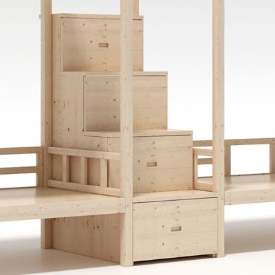 Sturdy and Comfortable Dormitory Bunk Bed for Student Accommodation Support customization