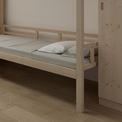 Sturdy and Comfortable Dormitory Bunk Bed for Student Accommodation Support customization