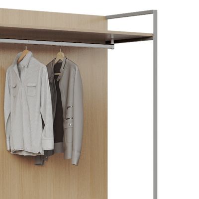 Support customization ISO9001 certified apartment furniture can be hung ventilated wardrobe