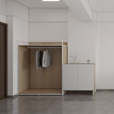 Support customization ISO9001 certified apartment furniture can be hung ventilated wardrobe
