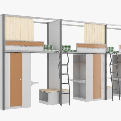 Modern Simple Strong Privacy,Customization High Stability Of Student Apartment Bed By Myidea Bed Under The Table With Wardrobe