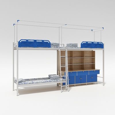 Customizable student dormitory three-seater apartment bed and customization three-seater desk