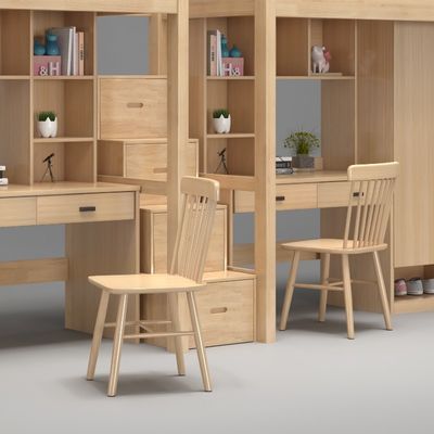 Support customization,High safety performance student dormitory furniture wooden products on the bed under the table
