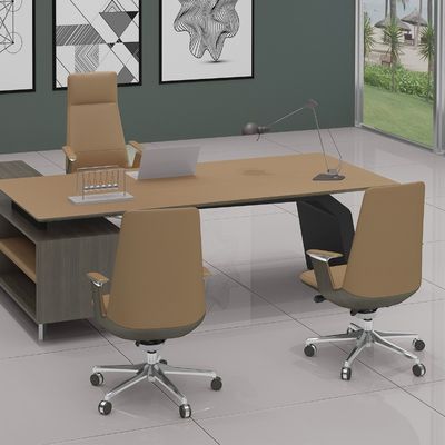 Ergonomic Modern Leather Office Chair In White Comfortable And Non-Deformable Support customization