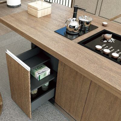 Support customization Solid Wood Tea Stand For Large Mineral Water Bottles Customizable Size And Structure