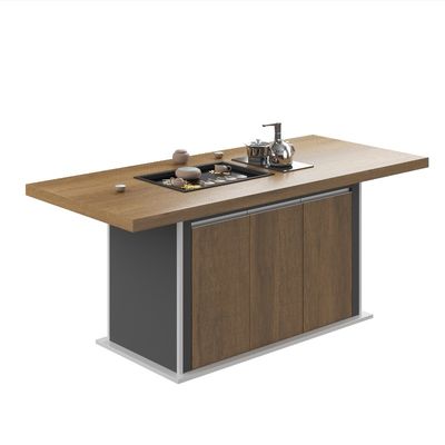 Support customization Solid Wood Tea Stand For Large Mineral Water Bottles Customizable Size And Structure