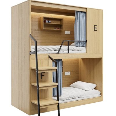 Support customization Safe Firm And Stable Double-decker Bed Furniture for All-enveloping Modern Apartment