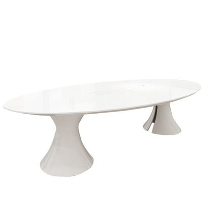 Support customization Customizable Pure White Snow Mountain White Desk Top in 36 Color Options W3200*D1600*H750