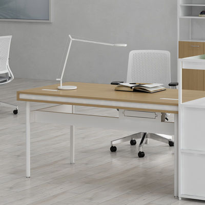Commercial Furniture White Side Counter Desk with Customizable Options
