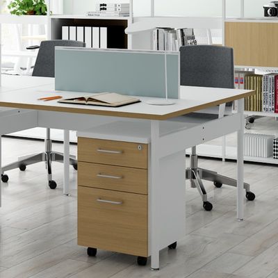 Four-Person Working Position with Movable Auxiliary customization Cabinet Customization Accepted