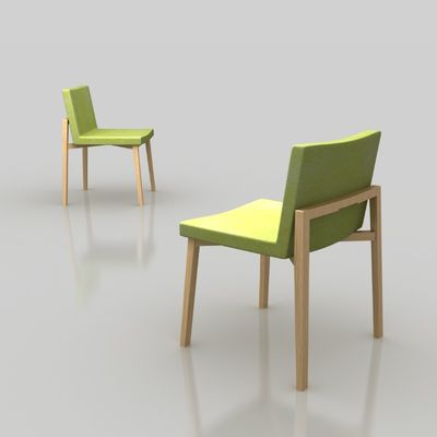 Solid Wood Sturdy Chair With Soft And Comfortable Seat Cushion Support customization