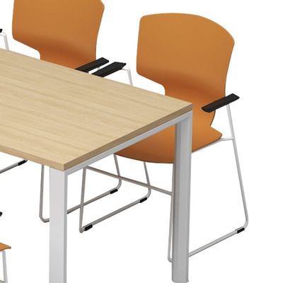 Support customization Professional Refined Elegant Business Conference Desk with Sturdy and Stable Steel Feet