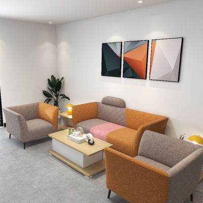 Support customization Finely Stitched Sofa With Sturdy Metal Legs And Features A High-Density Sponge Filled