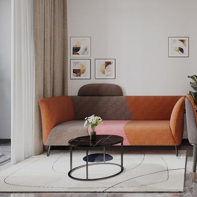 Support customization Finely Stitched Sofa With Sturdy Metal Legs And Features A High-Density Sponge Filled