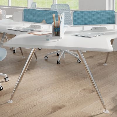 Support customization Minimalist Modern Screen Divider Workstation Office Employee Desk 6-Seater Extra Thick Custom-Made