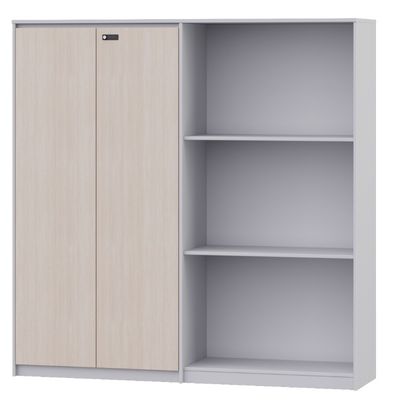 Wooden Doors File Cabinet for Organized and Secure Storage in Office