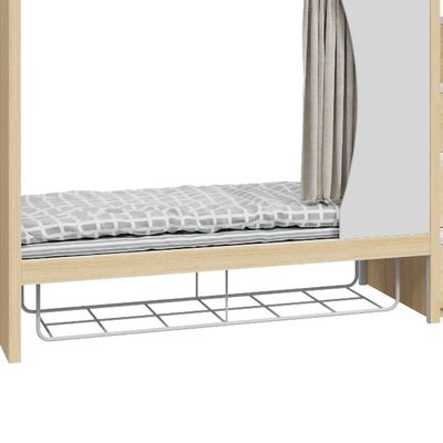 Modern Design Easy Assembly Bunk Beds With Cabinet For Student Dormitory Support customization