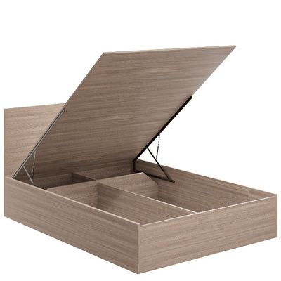 Support customization Modern Minimalist Wood Single Bed For Bedroom School Apartment Hotel/Dormitory Furniture