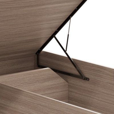 Support customization Modern Minimalist Wood Single Bed For Bedroom School Apartment Hotel/Dormitory Furniture