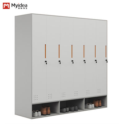 Furniture White Color Storage Cabinet Dormitory Cabinet For Bunk Bed Support customization